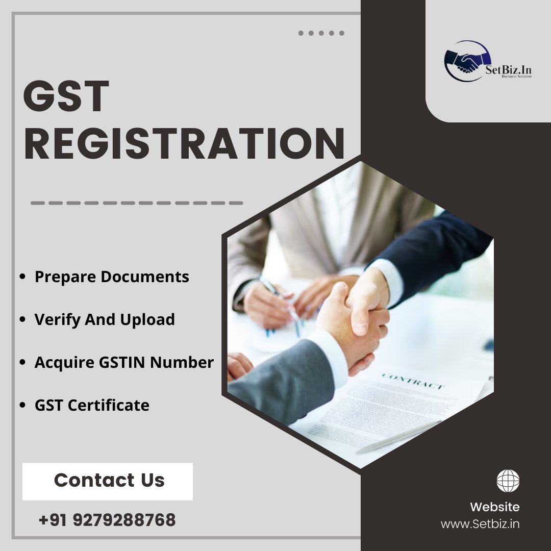 Setbiz_Solution's tweet photo. GST Registration

For More Info,
Visit At : https://t.co/q4BDbU4lXZ
Call Us : 092792 88768

#GST #gstupdates #gstindia #setbiz #gstaad https://t.co/Hu6czOLWbJ