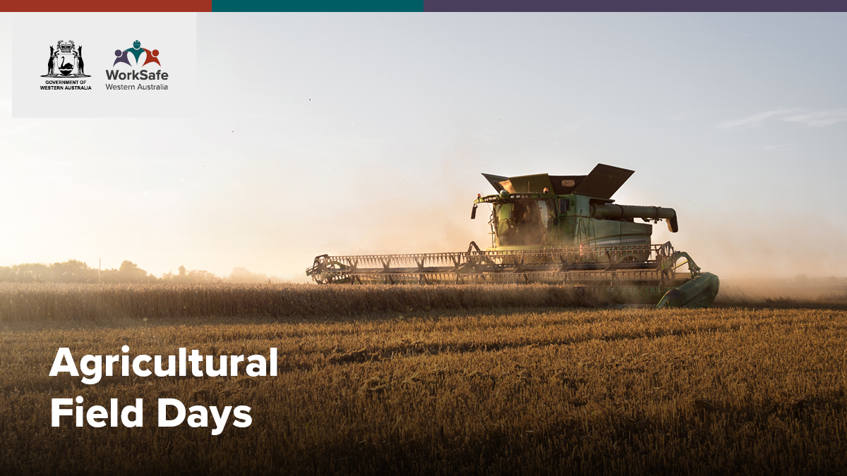 🐄🚜WorkSafe has organised information booths at several regional agricultural field days. 🐄🚜 It's a great opportunity to check out the latest agricultural health and safety resources or chat with an inspector. #wafarming #farmsafety #machinerysafety #agribusiness