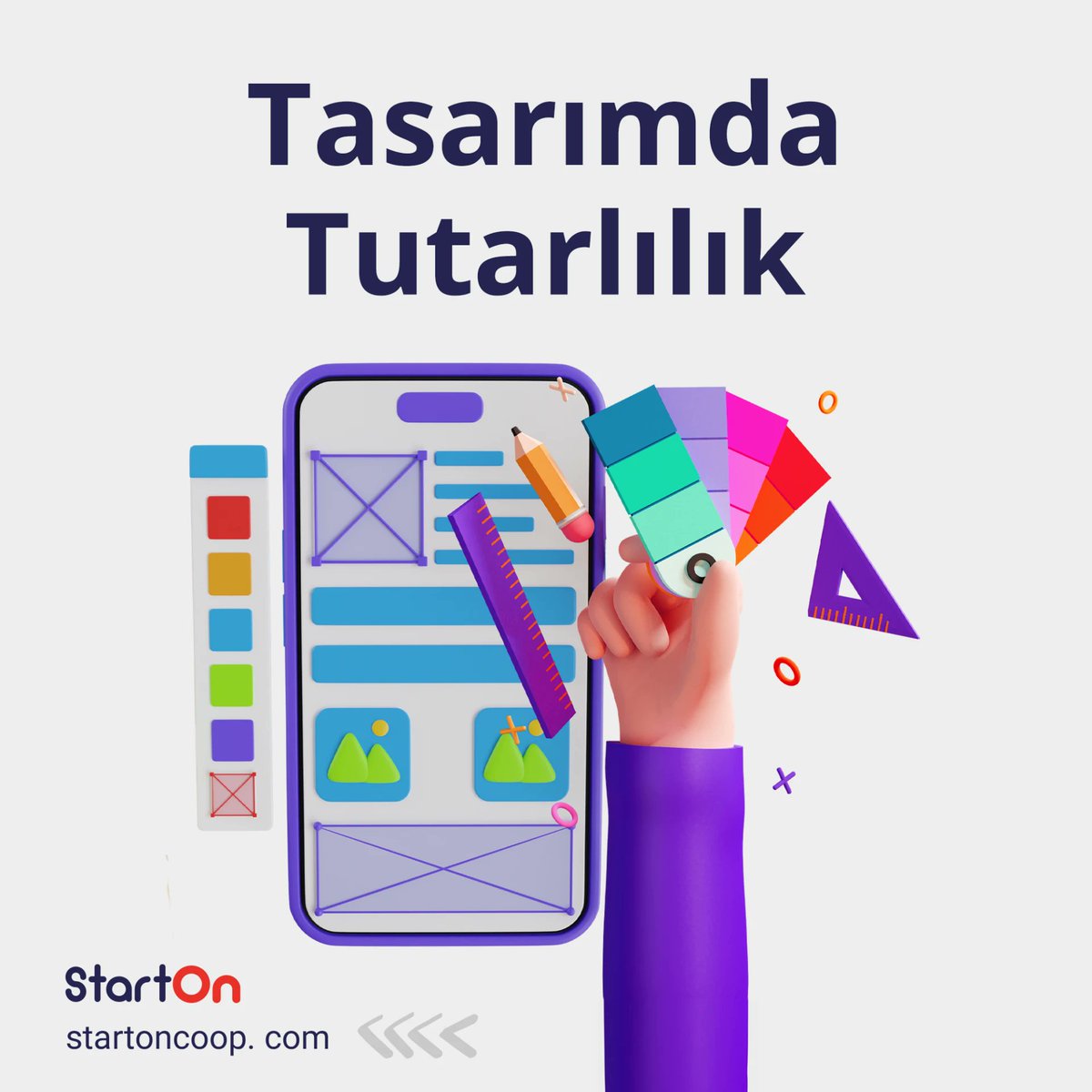 startoncoop's tweet photo. Tasarımda Tutarlılık
Kullanıcı dostu bir tasarım, tutarlı bir deneyim sunar. Benzer işlevlere sahip elemanlar benzer şekilde davranmalı ve benzer yerlerde bulunmalıdır.

#starton #startoncoop #startup #kitlefonlama #crowdfunding #proje #fonbulma #tasarim #uxdesign #uidesign https://t.co/BNb3rHMxcL