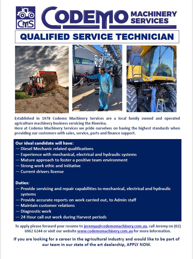 Codemo Machinery Services tweet media