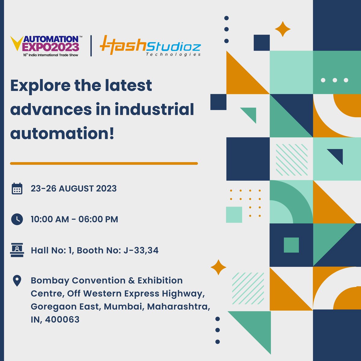 Automation Expo 2023

hashstudioz.com/automation-exp…