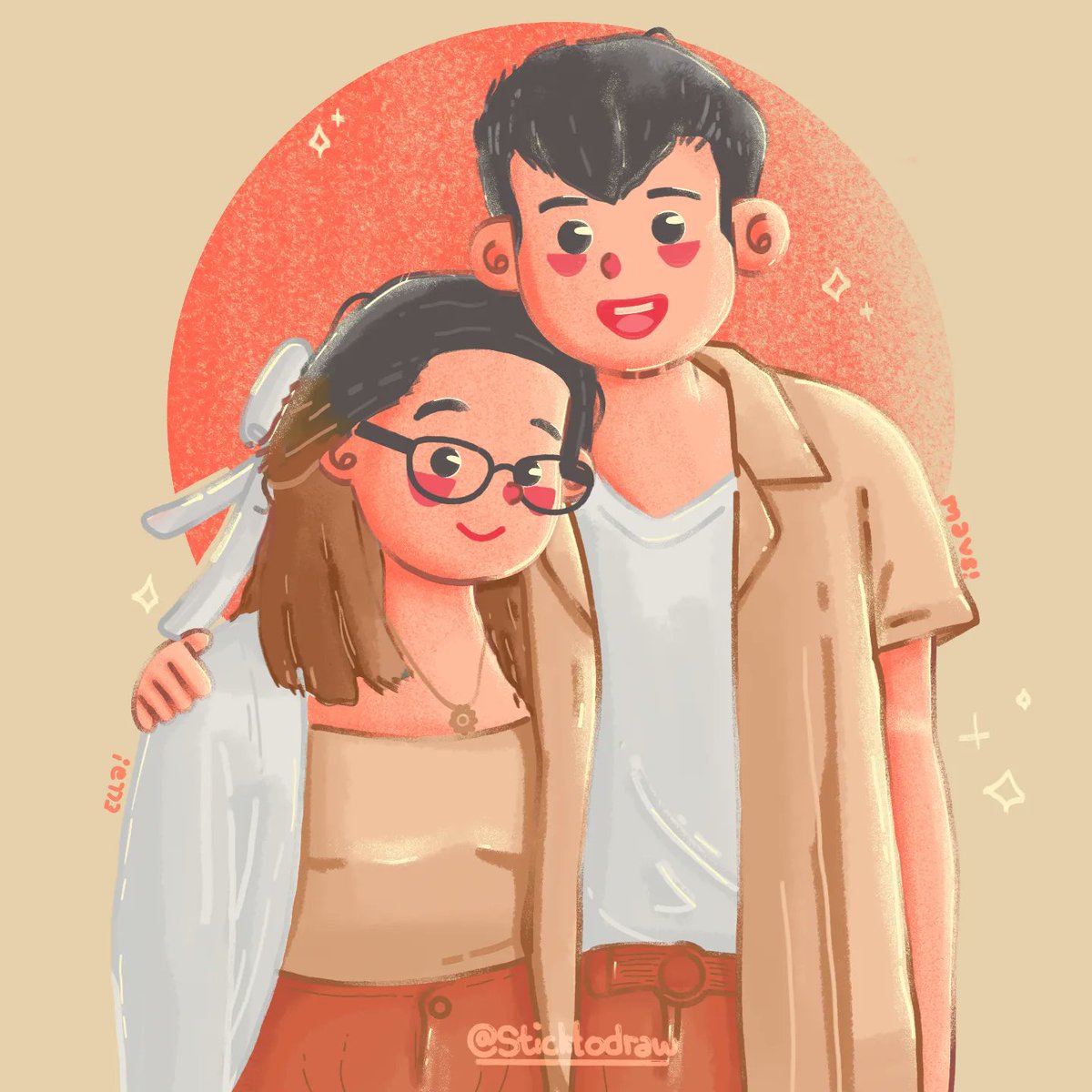 sticktodraw's tweet photo. Mavs and Ella 🥰💜
Hey there! I'm sticktodraw and I am a digital artist based on the Philippines 🇵🇭. Let's be moots here and in other socials 👇✨
 https://t.co/JsYWGIkqsE
#digitalart #digitalillustration #digitalillustrator #illustration #moots #artmoots #ArtistOnTwitter https://t.co/9ihZ3cjUlM