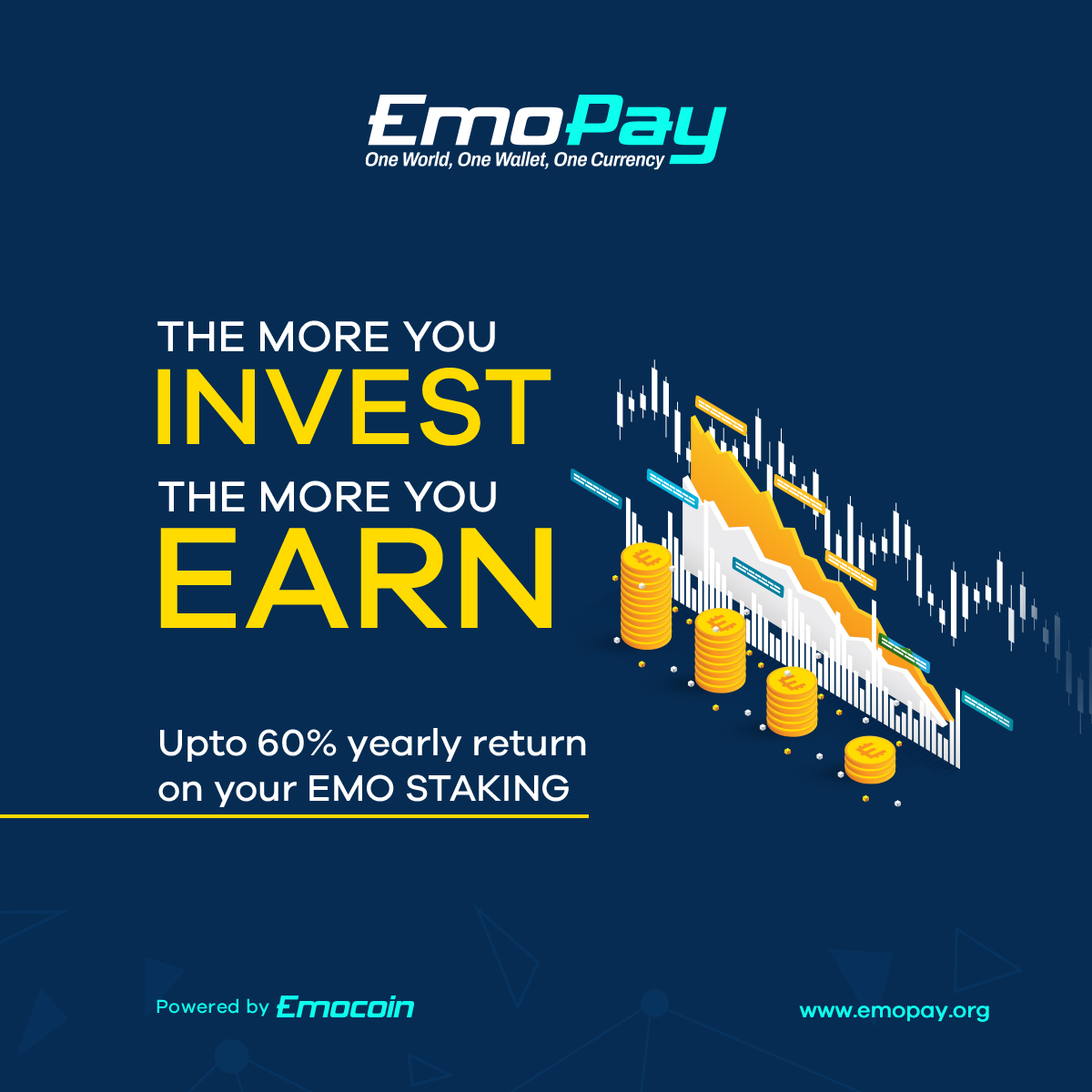 imemopay's tweet photo. Invest wisely, and reap the rewards!💸

Visit 👉🏻 https://t.co/IxmAS6dVCI

#SmartInvesting #Finance #MaximizeReturns #InvestmentOpportunity #Emocoin #Crypto #Emopay #FinancialFreedom #WealthBuilding #Profit #cryptocurrency #Staking #PassiveIncome #emo #investment #Rewards #Tuesday https://t.co/0HMpyq7viz