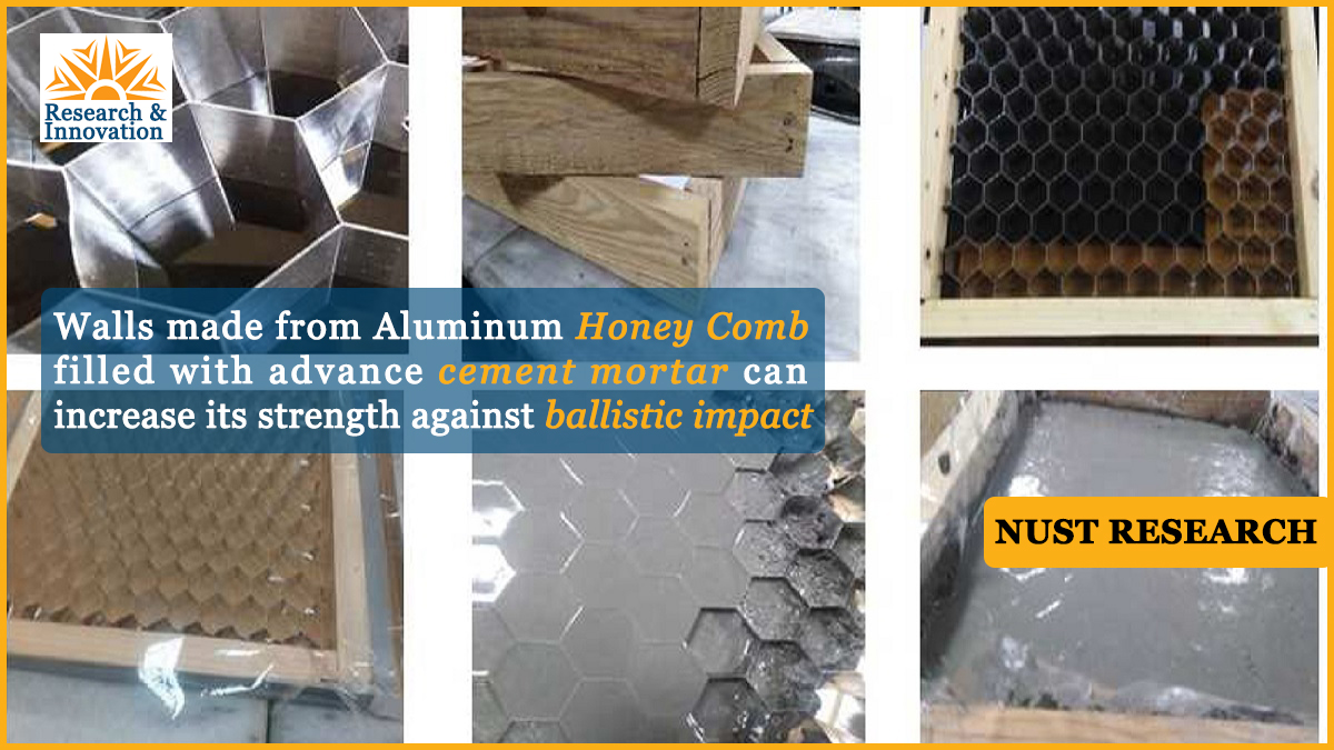 Research_NUST's tweet photo. Dr. @Usman_157 #NUST in collab with @KFUPM tested #Aluminum #HoneyCombs filled advance cement mortar wrapped with #CarbonFiber against #Ballistic impact &amp;achieved structural integrity, compactness and durability. @sciencedirect #NUSTResearch
https://t.co/hYci3CLbIK https://t.co/aNja6i0ltB