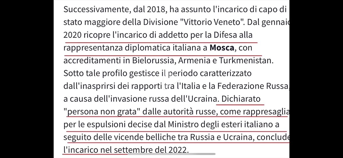 Caro Chicco Mentana ce ne vuole di coraggio ed ignoranza ipocrita a fare del filo russo a Vannacci quando fu cacciato a calci in culo dall’ambasciata a Mosca dopo che l’Italia fu tra i paesi che aderì per primi alle sanzioni e per ritorsione ci rispedirono funzionari e console!🤦‍♂️
