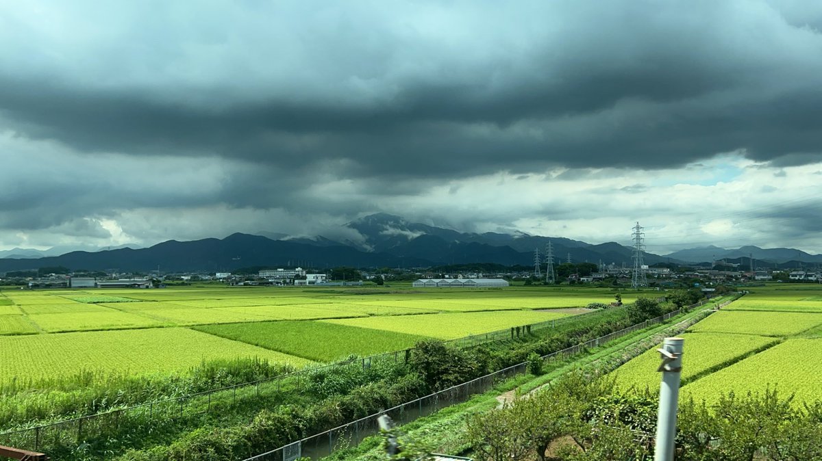 JABRALRASHEED's tweet photo. The scenery seen in trains in Japan are so beautiful https://t.co/VMWV7saYsG