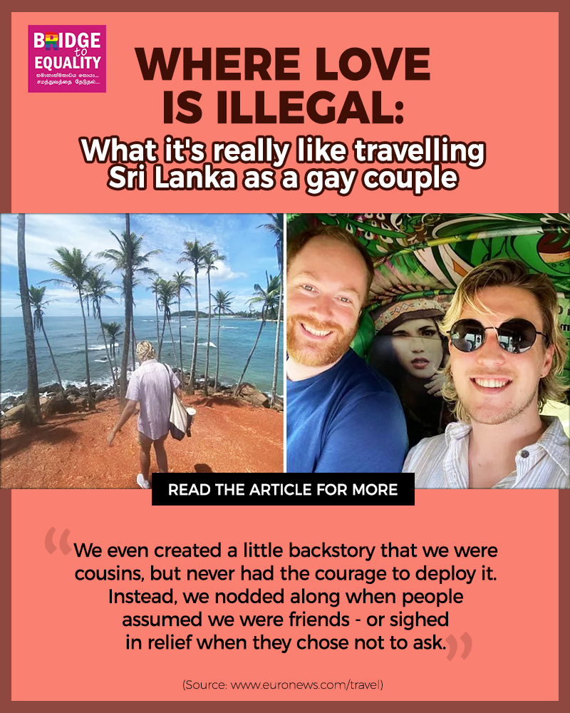 bridge_equality's tweet image. "If the trip taught me anything, it's that my anxiety was unrivalled against what LGBTQ+ individuals have to endure around the world." - Liam Gilliver

@LiamGilliver @euronewstravel 

Read the article here:
facebook.com/BridgetoEquali…