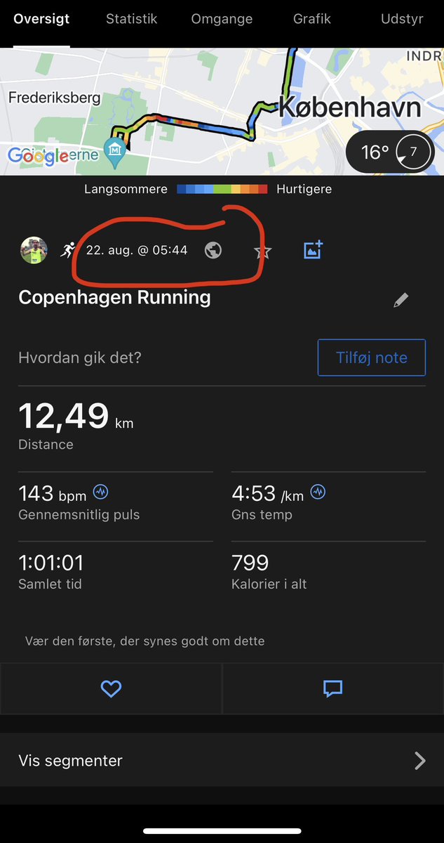 Ambusanga's tweet image. Tidlig op og ud med de gamle løbevenner fra #Nbro - den klassiske Tirsdags Bakketræning kl 06.00 fra Søpavillionen. 
Bakketræningen fra Ry har helt klart hjulpet på hastigheden. Pr med 40 sek. 😁
Fantastisk start på dagen ! 
#twrundk