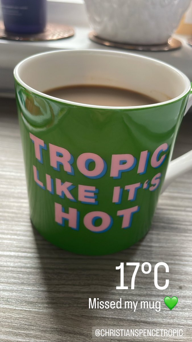 Missed my mug @macmillancancer #lovetropic