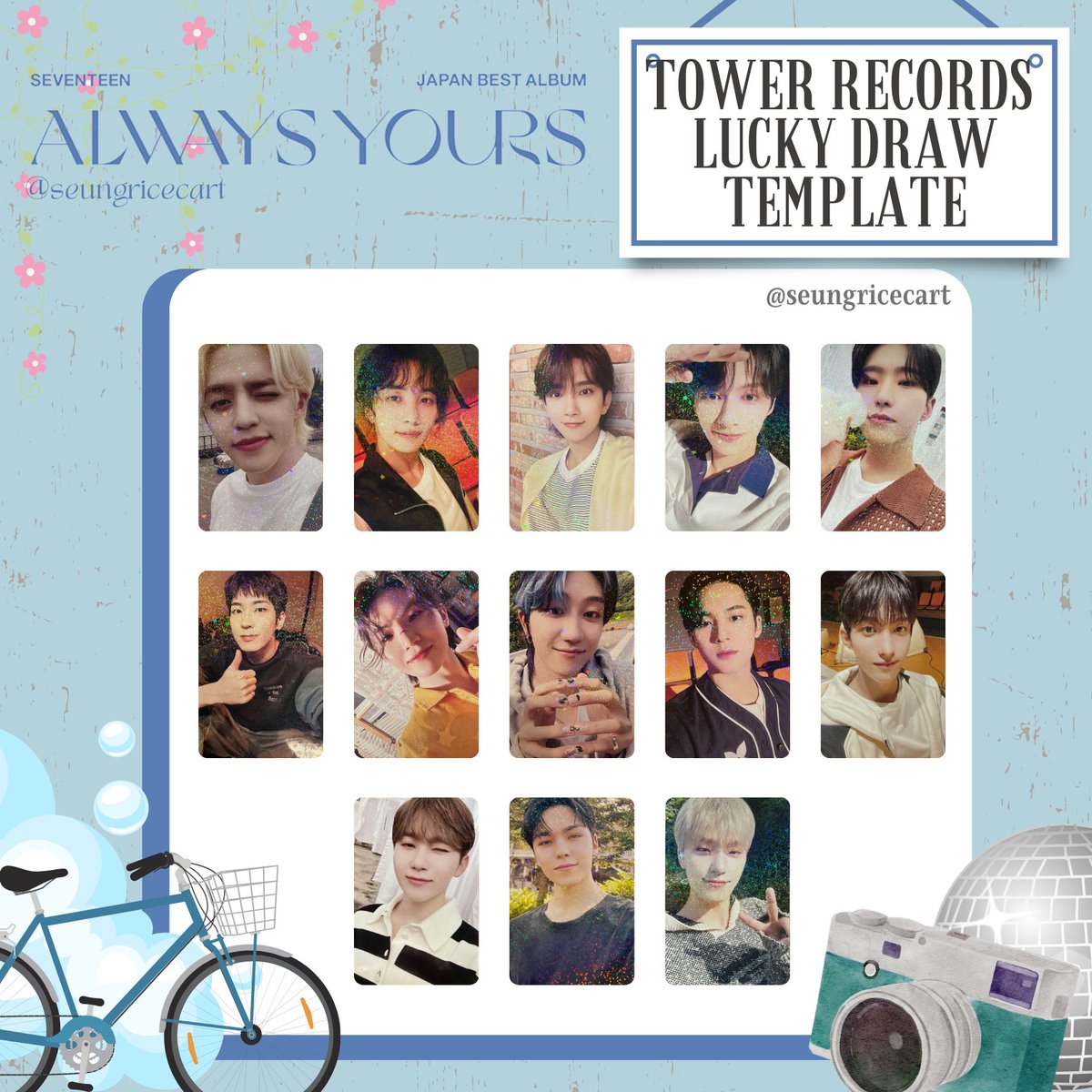 SEVENTEEN ALWAYS YOURS 福岡 トレカ ユニバ 13種コンプ SEVENTEEN ALWAYS YOURS 福岡 トレカ ユニバ 13種コンプ SEVENTEEN