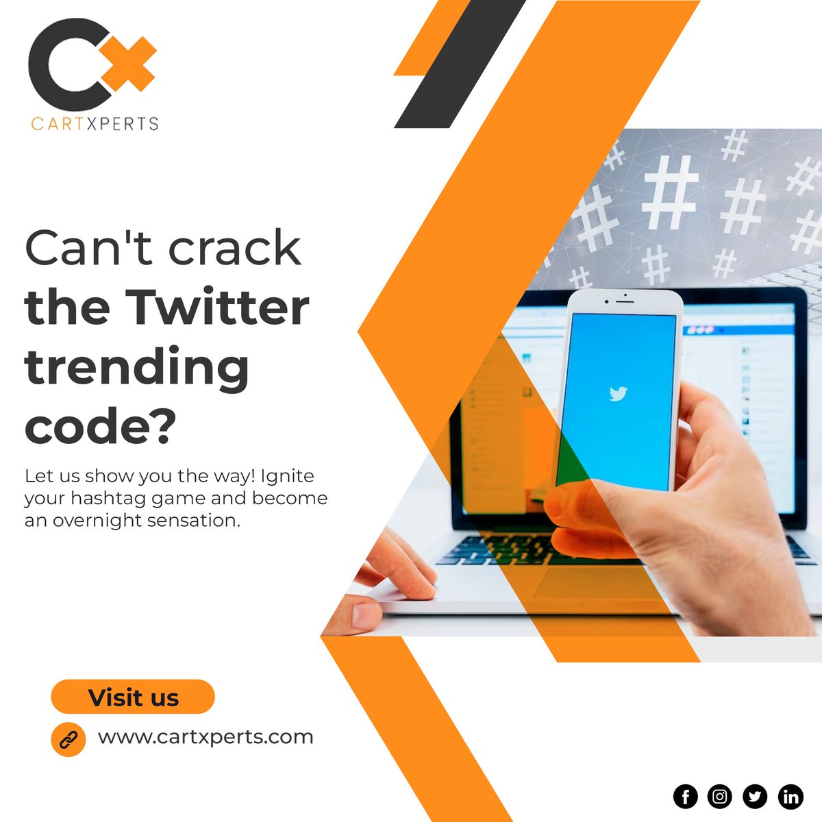 infocartxperts's tweet image. Want to see your brand and content trending on Twitter? Imagine the exposure, engagement &amp;amp; growth you&apos;ll achieve! Our expert team will curate trending topics tailored to your niche, giving you the spotlight you deserve. Visit our website for more information #cartxperts #Trending
