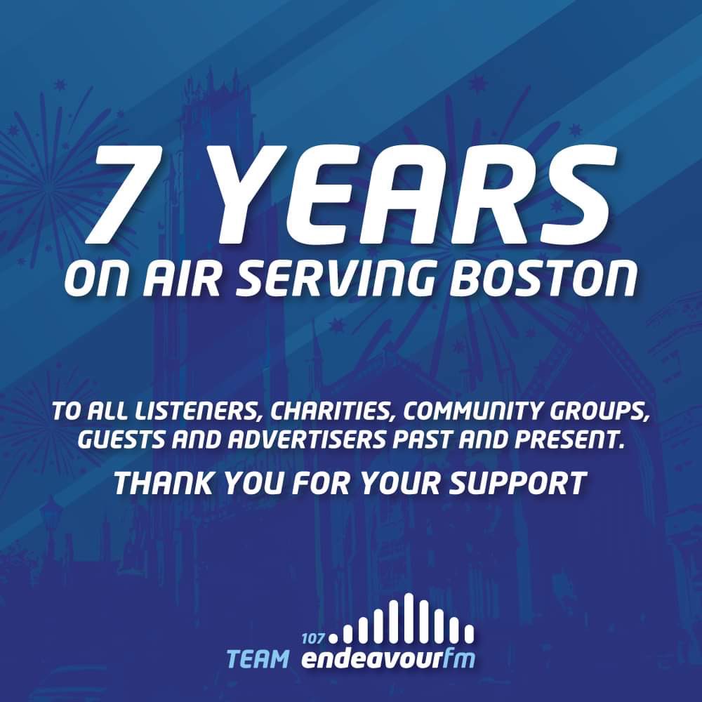 🎉 We are 7 years old! 🎉

🙏🏻 THANK YOU to all our listeners, advertisers &amp; sponsors, guests and supporters.
Without you we wouldn’t be able to keep serving the community, providing a platform for charities and community groups, promoting local sport, youth activities.