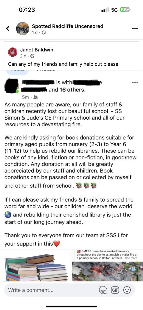 A primary school in Bolton. <a href="/vernonkay/">Vernon Kay</a> <a href="/sarajcox/">sara cox💙</a> <a href="/AndyBurnhamGM/">Andy Burnham</a> <a href="/jk_rowling/">J.K. Rowling</a> <a href="/davidwalliams/">David Walliams HQ</a> <a href="/roald_dahl/">Roald Dahl</a>