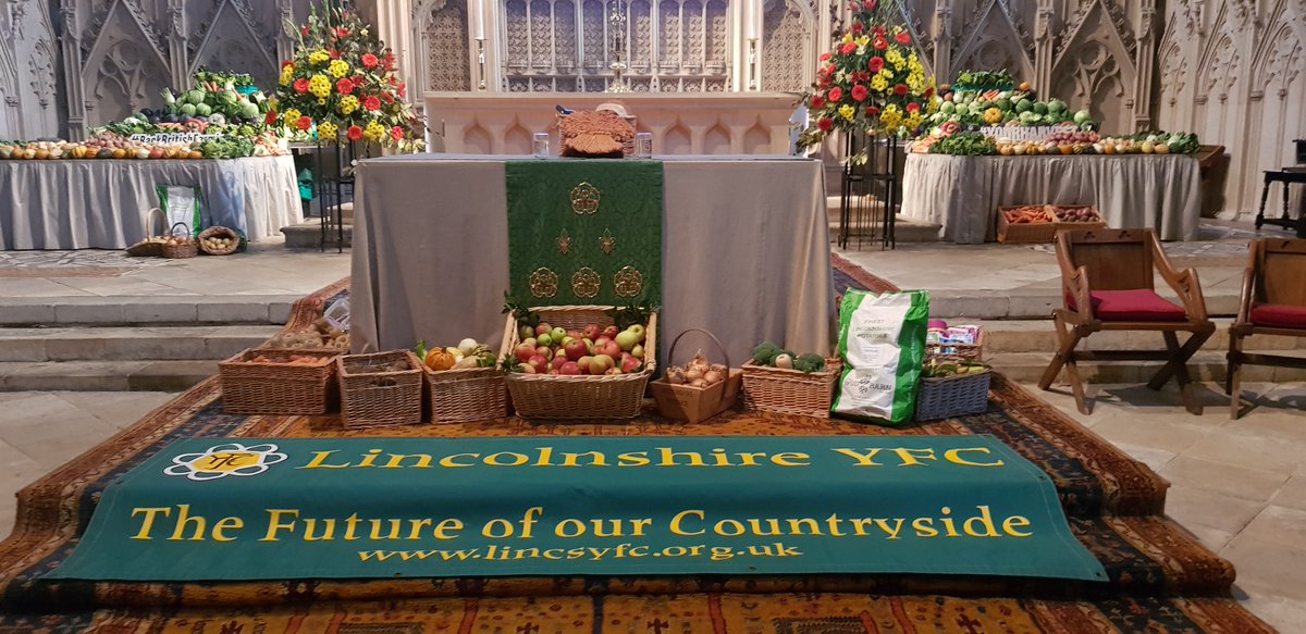 Lincolnshire Rural and Agricultural Chaplaincy (@lrachaplains) on Twitter photo Save the Date - Sunday 22nd October 3pm
Lincolnshire County Harvest Festival <a href="/LincsCathedral/">Lincoln Cathedral</a>
Join us to celebrate & give thanks for Lincolnshire's 2023 Harvest.
All welcome.
<a href="/RhondaT40/">Rhonda Thompson 🇬🇧</a> <a href="/NFUHollandLincs/">NFU Holland (Lincs) County Adviser</a> <a href="/Lincsruralhelp/">Lincolnshire Rural Support Network</a> <a href="/MerylWardLincs/">Meryl Ward</a> Save the Date - Sunday 22nd October 3pm
Lincolnshire County Harvest Festival <a href="/LincsCathedral/">Lincoln Cathedral</a>
Join us to celebrate & give thanks for Lincolnshire's 2023 Harvest.
All welcome.
<a href="/RhondaT40/">Rhonda Thompson 🇬🇧</a> <a href="/NFUHollandLincs/">NFU Holland (Lincs) County Adviser</a> <a href="/Lincsruralhelp/">Lincolnshire Rural Support Network</a> <a href="/MerylWardLincs/">Meryl Ward</a>