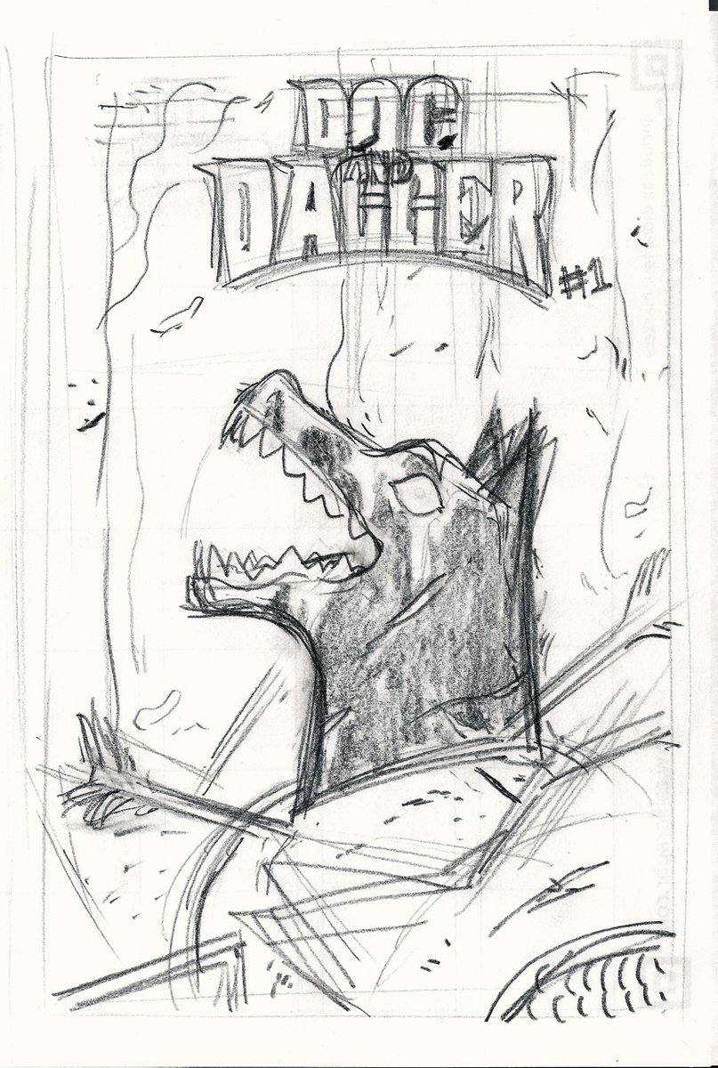 Final Cover Sketch done! On to lines and ink!