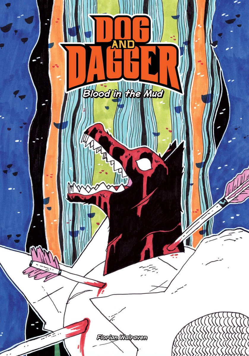 Front (and back) of the cover done! Made with pen and ink and really happy how it turned out! This book is lookin' good!