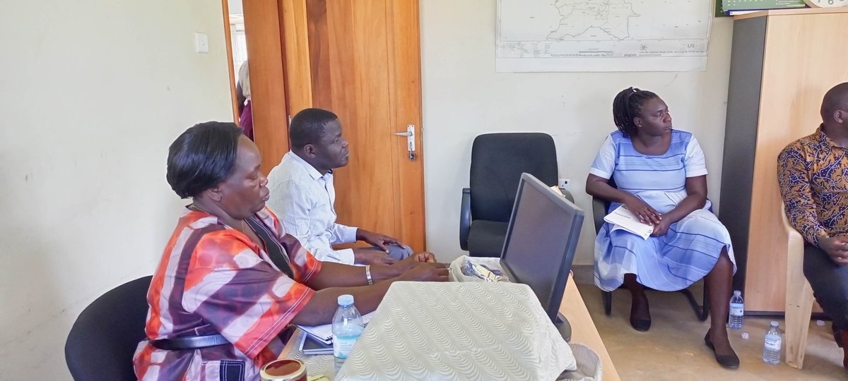 CtpUganda's tweet photo. 2) The District Community Development Officer (DCDO) narrated the need for #parenting interventions to fill the gap as most #CSOs are in #child protection. 
District entry meeting, August 15, 2023 - #Amuru district HQs.
#Parenting #PfR #GoingToScale https://t.co/ebpqHueD6z