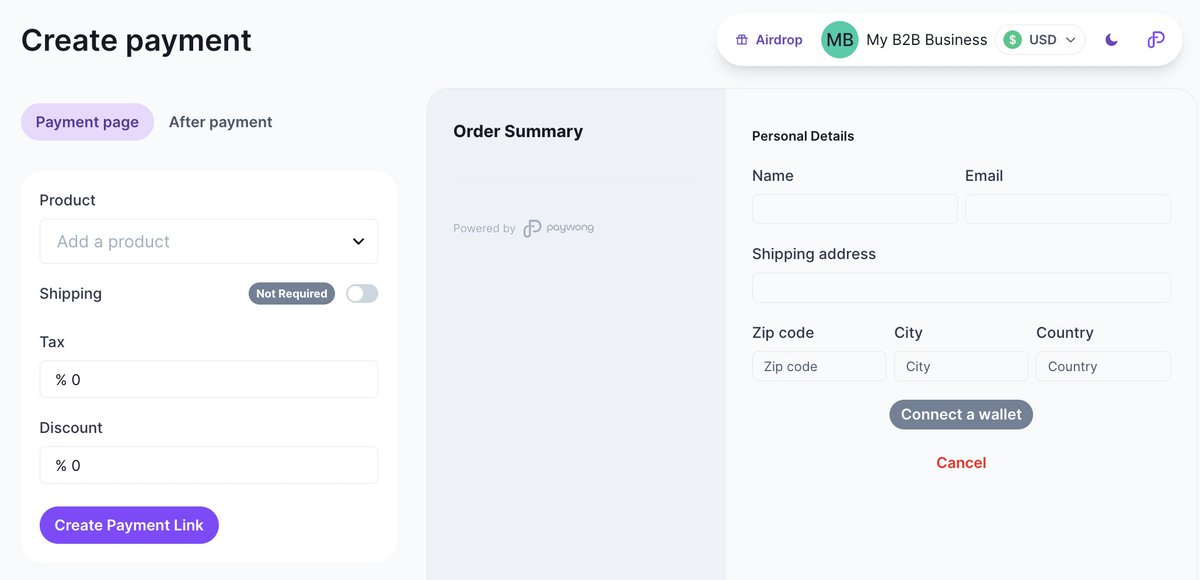 Paywong | Crypto Payment Gateway tweet media