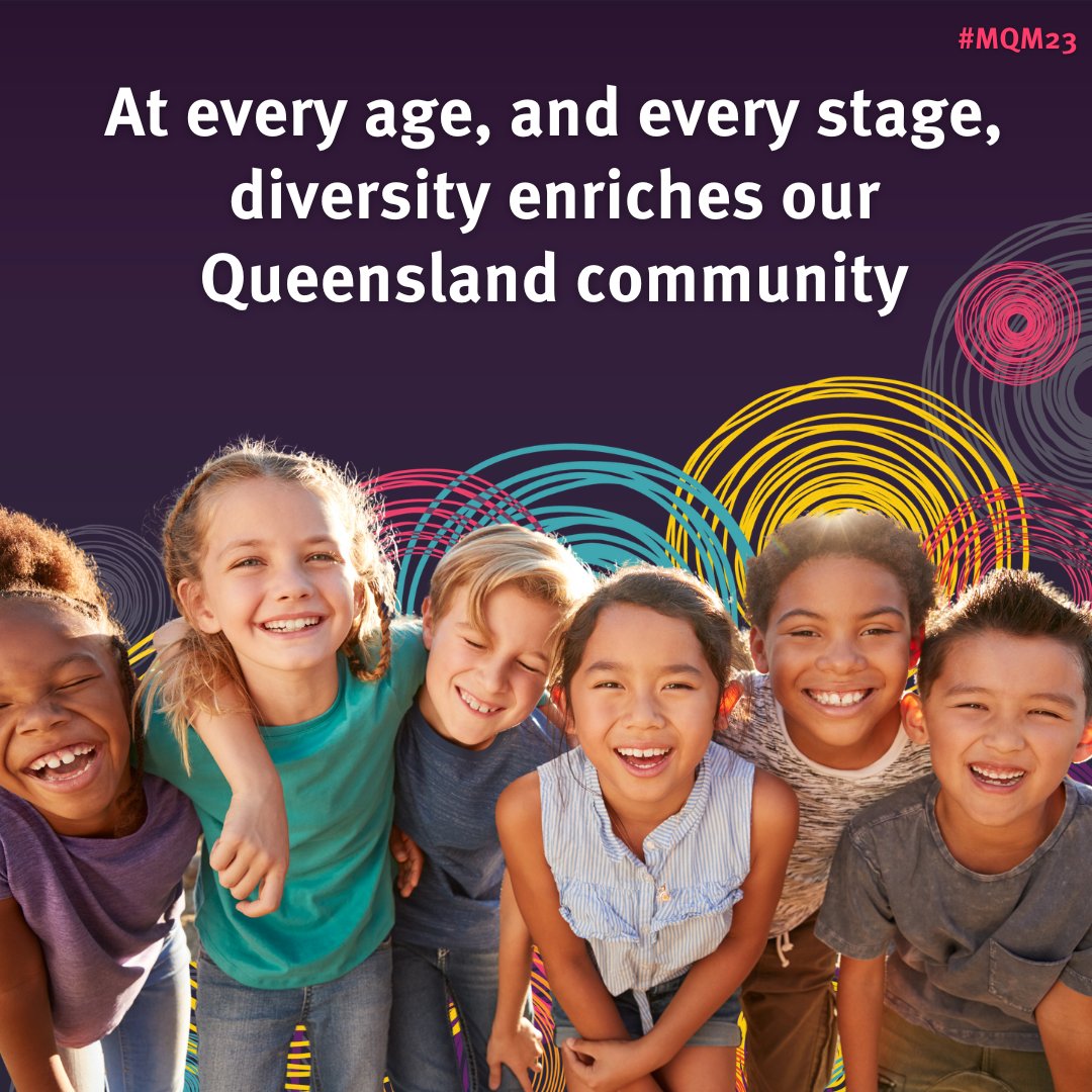Happy Multicultural Queensland Month! Let's celebrate our diversity and cherish the connections that make us stronger together: qld.gov.au/multiculturalm… 
🎉🌍❤️ 
#MQM23 #MulticulturalQueensland #diversity #inclusion
