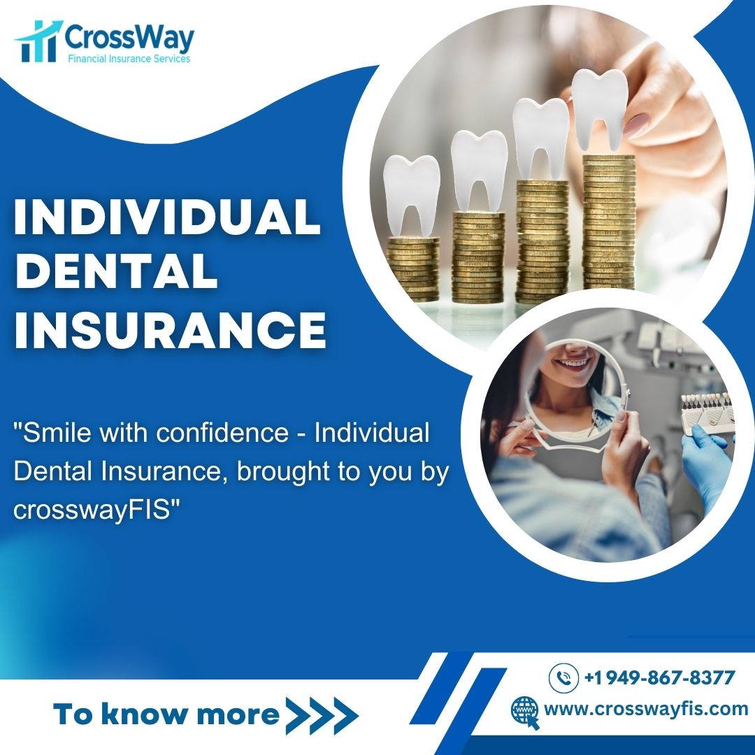 Introducing CrosswayFIS Individual Dental Insurance: Your Smile's Best Friend!
Call us at +1 949-867-8377 or visit our website at  crosswayfis.com.

#crossWayFIS #DentalInsurance #DentalCare #OralHealthCoverage #OralHygiene #InsuranceOptions #HealthyTeeth #OralCare