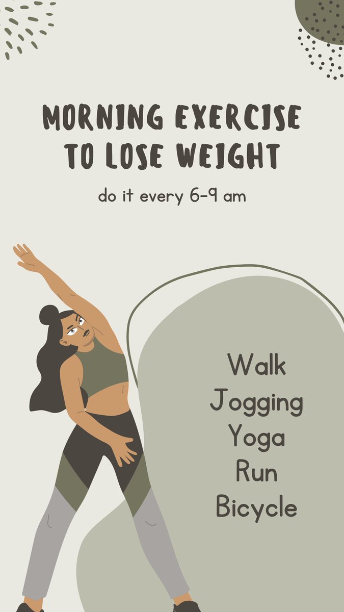 6339Zeeshan's tweet photo. Morning Exercise to weight loss.
Healthy weight loss involves a combination of a balanced diet, regular exercise, and gradual changes over time.
#weightloss #weightlossjourney #weightlosstransformation #weightlifting #weightlosstips #weightloss https://t.co/qz1TNiqv4z