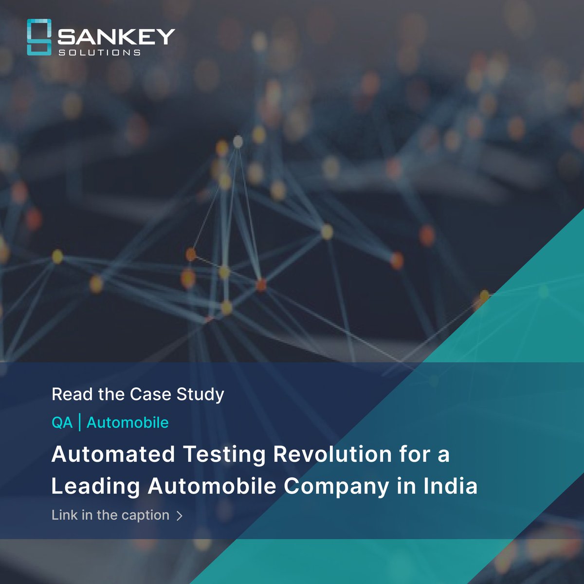 Discover the case study on how we performed automation and dramatically reduced costs and saved time for a leading auto company.

Case Study - lnkd.in/dDJbUGBT

#automobile #automobileindustry #automation #automationtesting #automobiles #casestudy