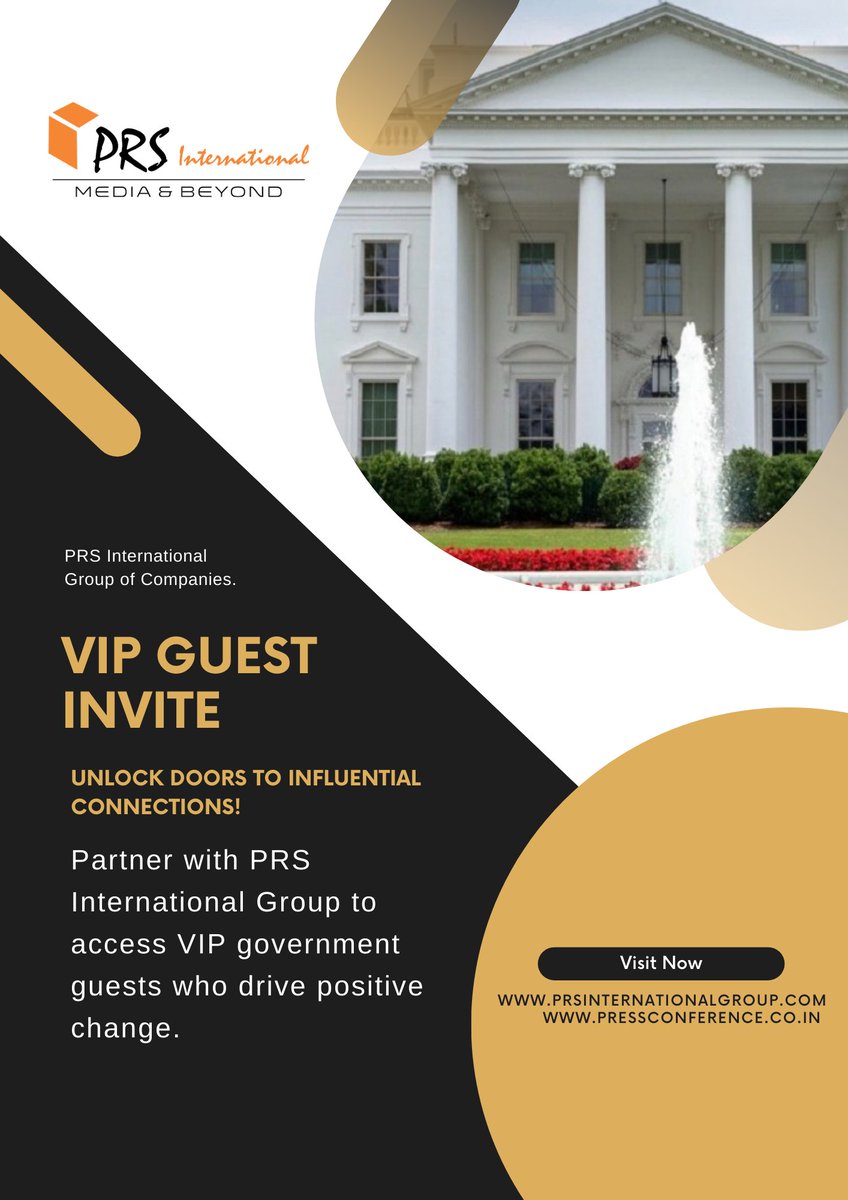 ConferenceUs's tweet photo. Unlock doors to influential connections! Partner with PRS International Group to access VIP government guests who drivepositive change. #InfluentialConnections #VIPLeaders #PRSGroup https://t.co/XrTnDvigrP,https://t.co/GugwZMEWuZ https://t.co/I4NtHbQW56