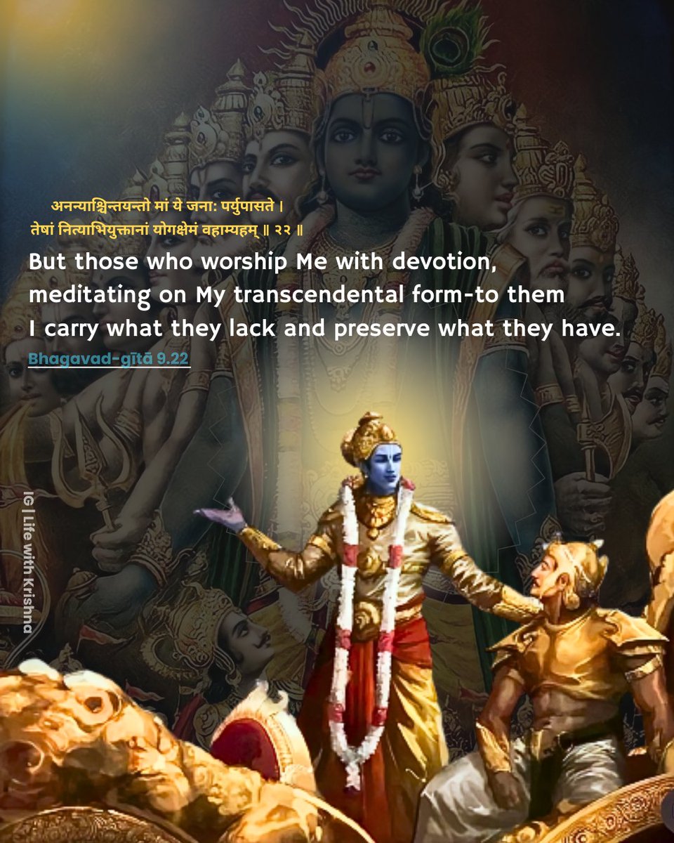 Life with Krishna tweet media
