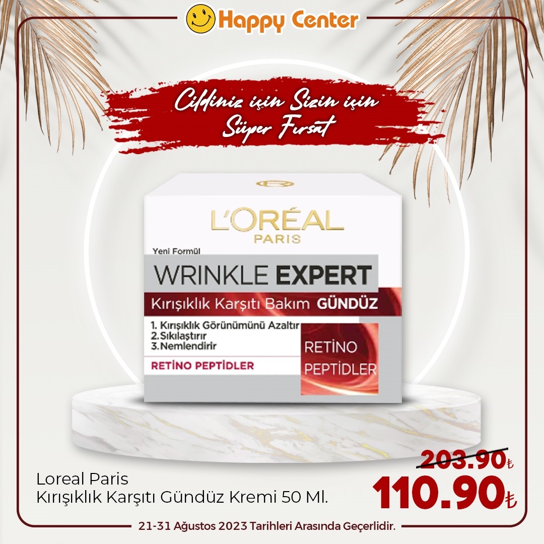 HappyCenterr's tweet image. Süper Fırsatlarımız Sizleri Bekliyor. Muhteşem Fiyatlarımızı Kaçırmayın. Mutlu Alışverişler Dileriz. 🎉🎉🎉

#happycenter #lorealparis #krem #indirim #kampanya