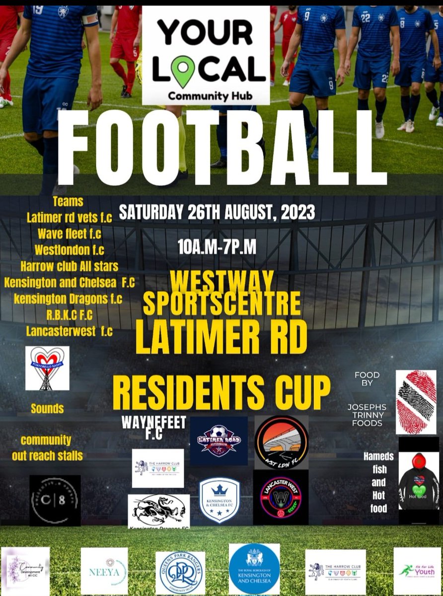 Latimerroadvets's tweet photo. All are welcome come support your local teams https://t.co/1Slls3lHR4