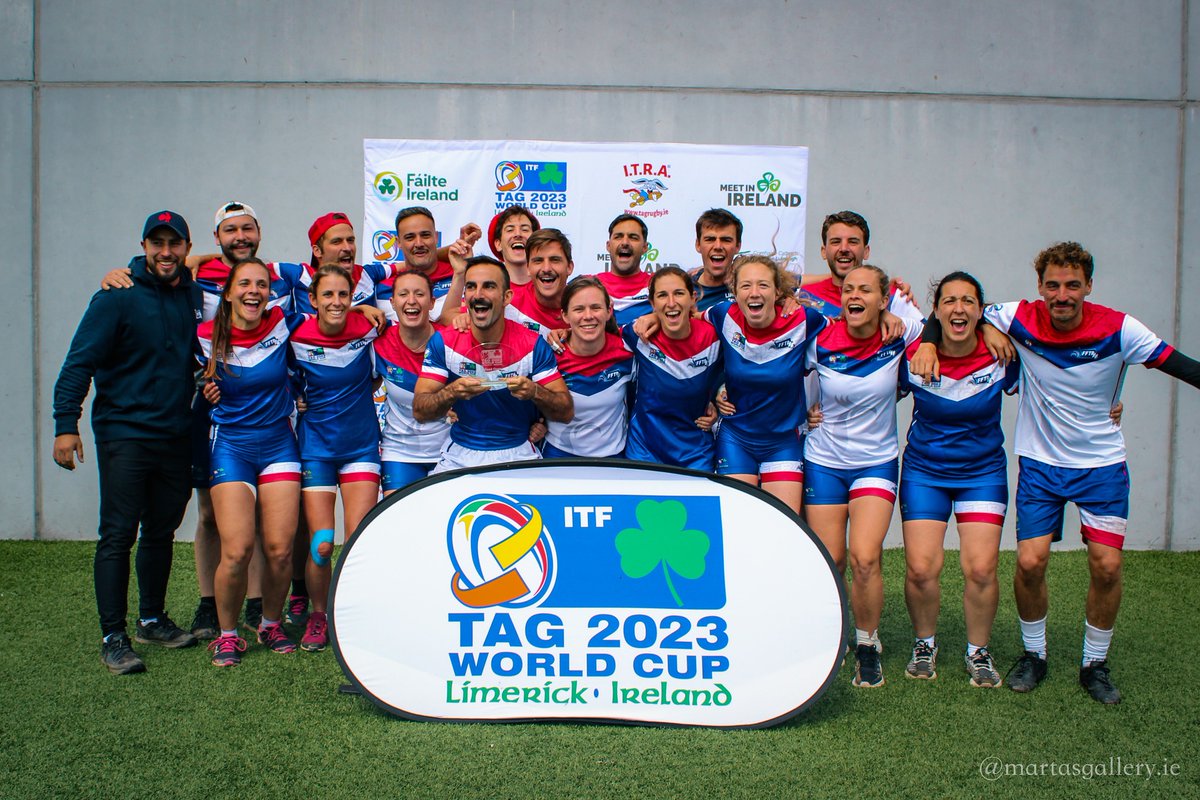 FFTagRugby's tweet photo. Retour en image sur la TAG WORLD CUP 2023   

#France #Tag #Oztag #WorldCup2023 
#Ireland #Limerick https://t.co/i11pgTr4WV