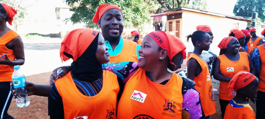 ummb_i's tweet photo. @ummb_i Communications officer takes third position in the 7KM TB marathon run in Mbale as the HR/Training Manager participates in the 5KM run @MinofHealthUG Headquarters in Kampala,
#Run2EndTB https://t.co/50VljcxOKq