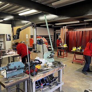 LondonSculpture's tweet image. In the middle of a project &amp;amp; realised you need a certain machine or process to finish it? Get in touch to organise a studio visit as we're always happy to show you around our well equipped #workshop!

#studiopractice #projects #sculpture #studio #design #art #openaccess #London