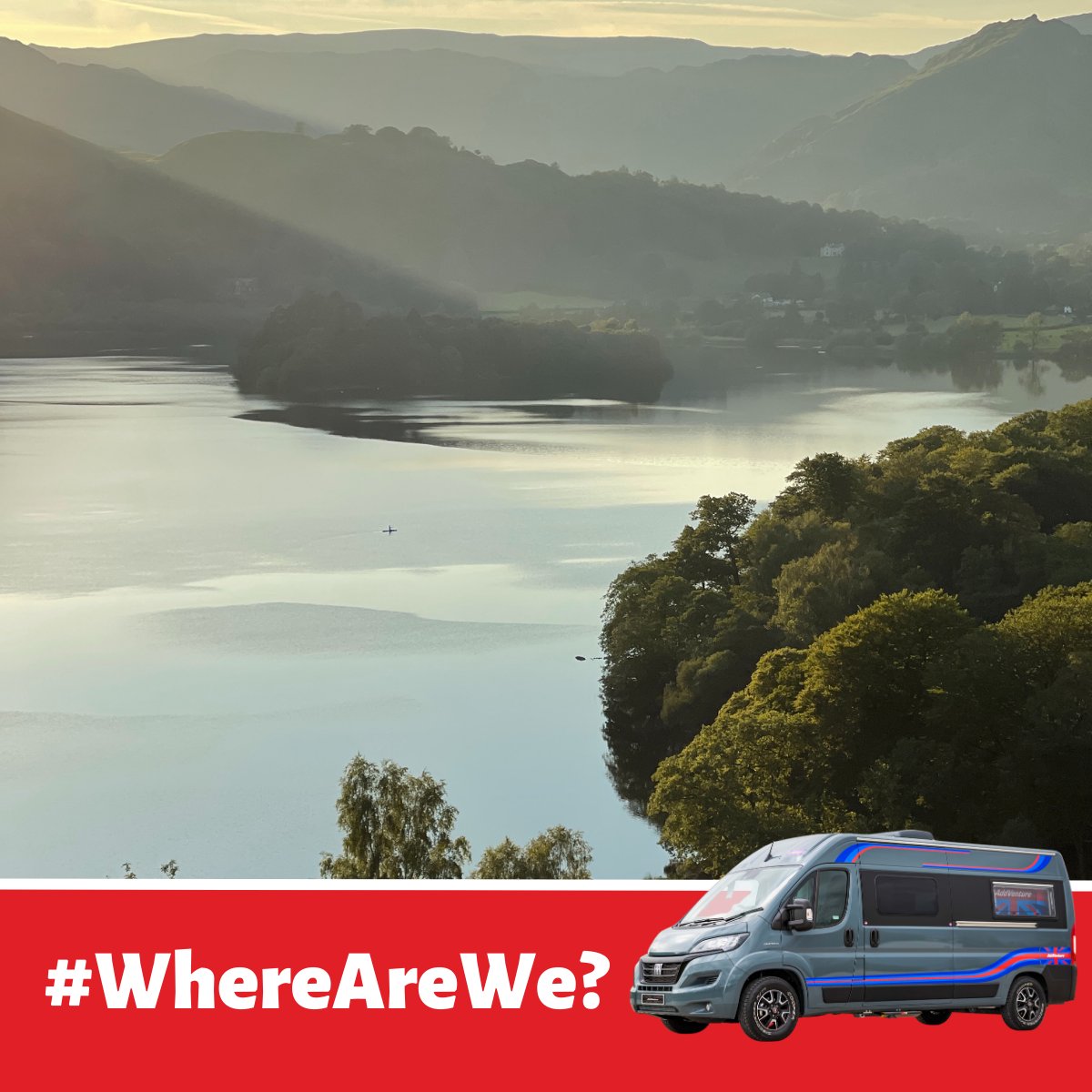 WHERE ARE WE? 🤔

1) The town here was home to a poet 
2) And you’ll also be able to find some VERY popular gingerbread
3) There is a single island in the lake here

Any guesses? Let us know👇 

#WhereWouldYouGo