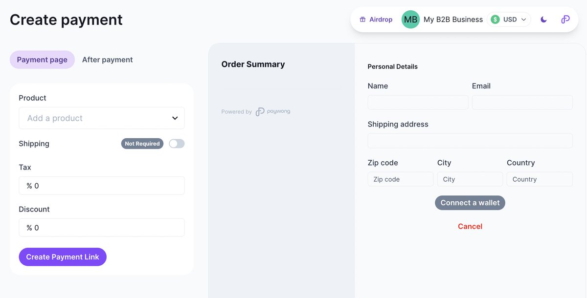 Paywong | Crypto Payment Gateway tweet media