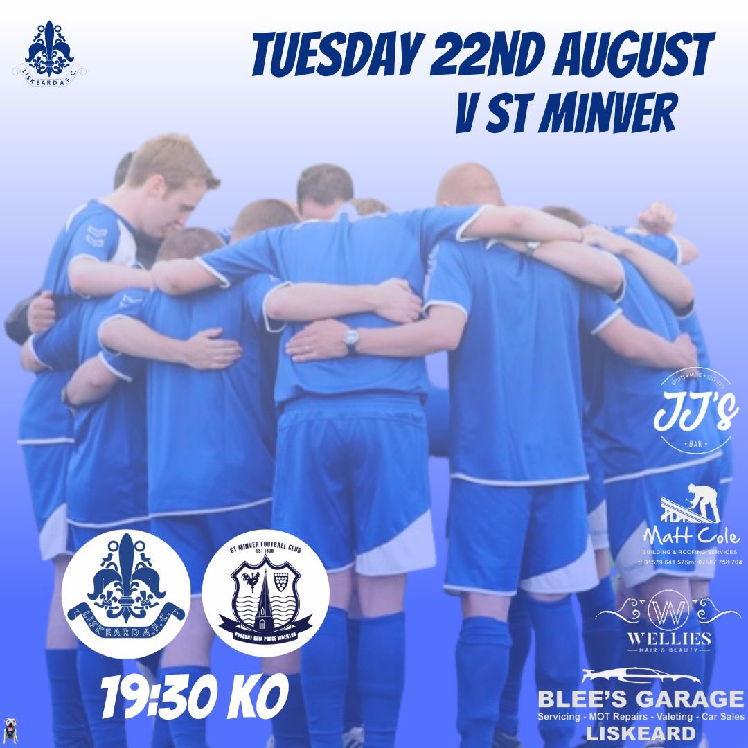 Another big game tonight after beating Foxhole in our opening game. Come and show your support. #comeonyoublues 💙