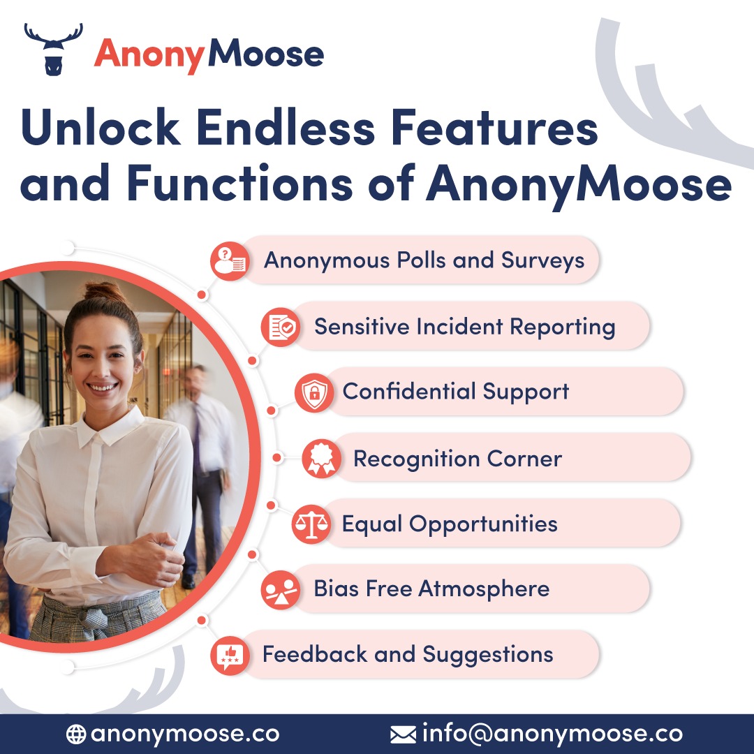 anonymooseapp's tweet image. Be Heard, Be Hidden, Be AnonyMoose….

For more details-
anonymoose.co

#anonymoose #secrets #maximumcommunication #endtoendencryption #encryptedmessage #hiddenidentity #privateconversation #anonymoosapp #secretchatter #sharingideas #employeewellness