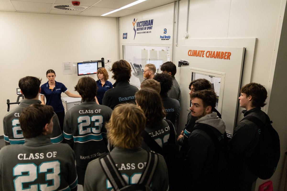 VicInstSport's tweet photo. Government schools have access to the #VISAdvancementSeries program for free! Schools can select a nutrition or sport science focused session, both including a tour of our world-class facility. 

Learn more and book online, spots are limited: https://t.co/vJ13MP6zYg https://t.co/P7rYbHwStq