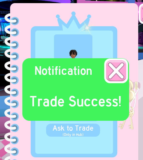 tysm to @luvziesss once again for trading me, would reccomend! ^^