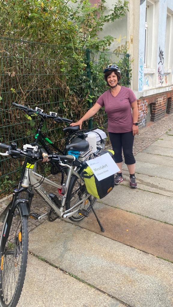 cityclim's tweet image. The #CityCLIM partner @UFZ_de  is participating in a measurement campaign together with the @tudresden_de. CityCLIM supported the backpack measurements with mobile measurement platforms.