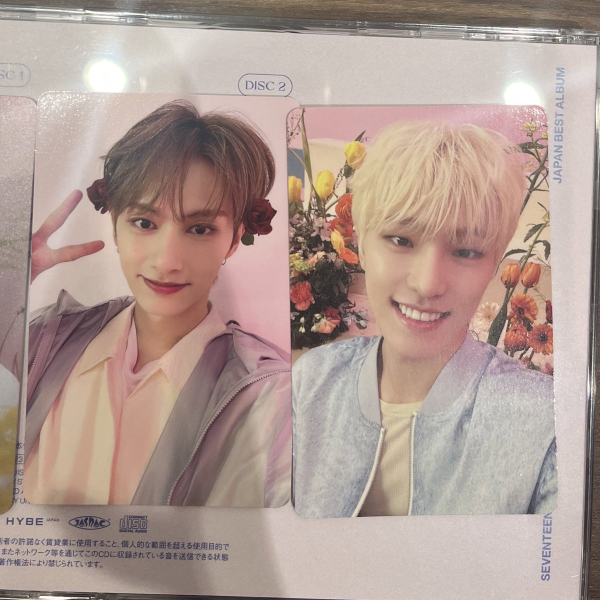 hj24y's tweet photo. SEVENTEEN セブチ ALWAYS YOURS ベストアルバム 封入トレカ　フラッシュプライス　HMV特典

譲 : ジュン ホシ ミンハオ ドギョム ディノ

求 : ジョシュア

只��渋谷におりますので手渡し交換可能です。郵送も可能

#SEVENTEEN交換 #セブチ交換 #セブチトレカ交換 https://t.co/5jfvtcxSB7