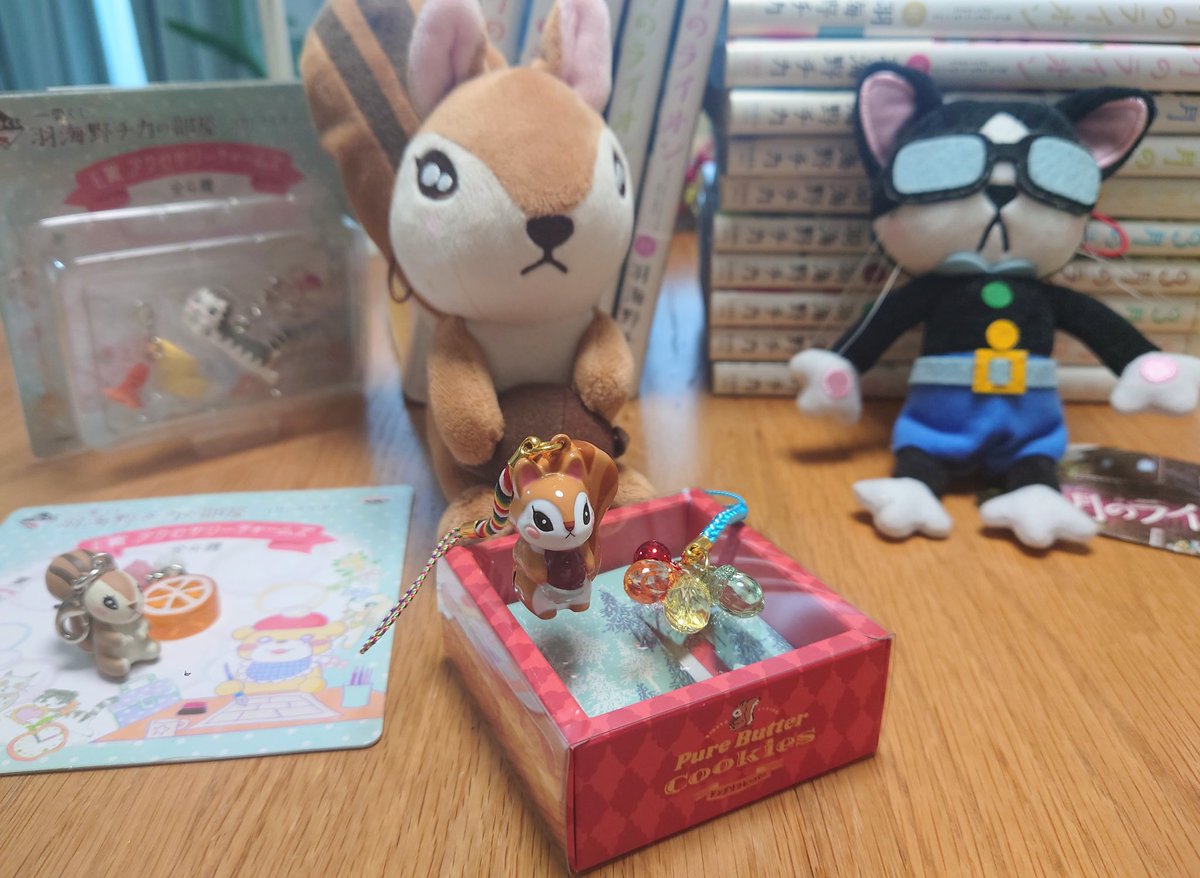 yukkyfukufuku's tweet photo. リスポッケ先生の根付け！届きました🐿カワイイ😍リスポッケ先生の揺れた時の音もステキ✨
#３月のライオン #羽海野チカ 先生 #EMICE #リスポッケ先生大好き 
新刊楽しみ🎵 https://t.co/2JrYlWKMEH