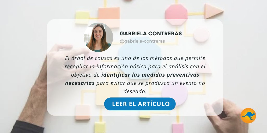 La prevención de riesgos laborales tiene un gran importancia para garantizar un entorno de trabajo seguro y saludable. 👌
📑 Una herramienta fundamental en esta área es el árbol de causas 

🧐 ¿Cómo ponerlo en marcha?

hubs.la/Q01_LDXX0

#gestionderiegos #prl #arboldecausas