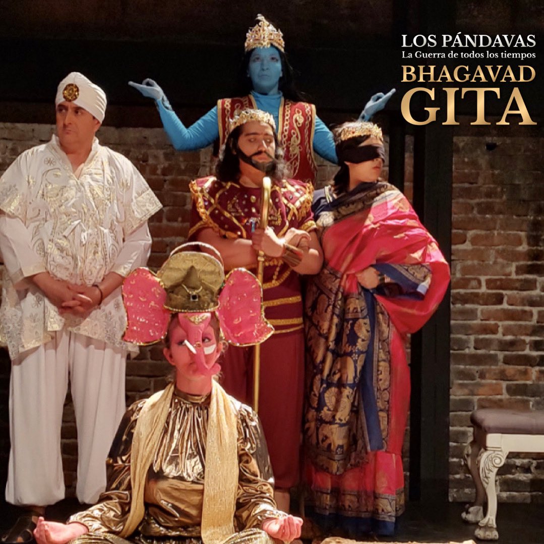 Una obra de teatro para el despertar de consciencia:  Bhagavad Gita. Los Pandavas: La guerra de todos los tiempos.  El Mahabharata. 

Venta de boletos disponibles en blt.mx/kkh
Sigan nuestras redes sociales! 

#teatro #drama #Krishna #actuacion #arte #CarteleraCDMX