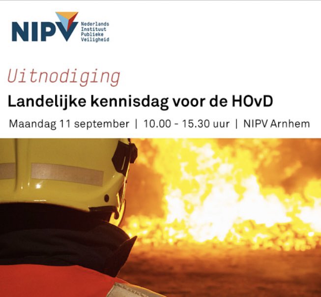 Collega HOvD’s, komen jullie ook bij de eerste landelijke kennisdag voor HOvD’s? Samen hebben over de ontwikkelingen en uitdagingen die voor ons staan. Zijn wij er klaar voor? Meld je aan via de site nipv.nl <a href="/NIPV_NL/">NIPV</a> ! Hoop je dan te zien…