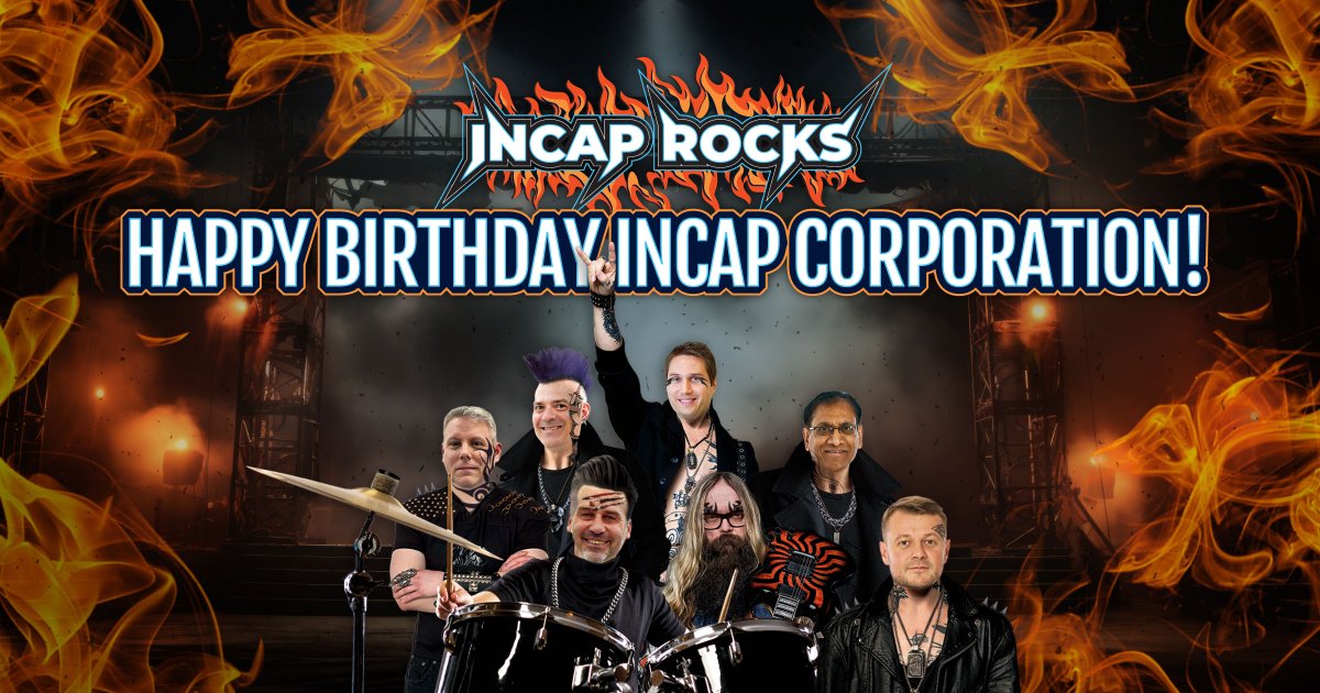 incap_group's tweet photo. Today Incap Corporation is celebrating its 38th birthday!🤩 Happy birthday to the whole Incap team! 🥳🎂 #incaprocks #birthday #incap38 https://t.co/Fx5mkIIfCI