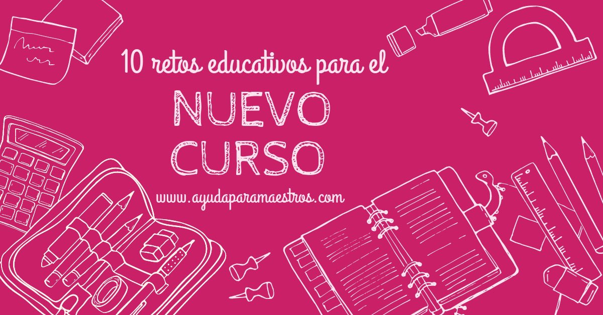 AyudaMaestros's tweet photo. 10 retos educativos para el nuevo curso. 👉 https://t.co/iILKCDywX7 Por @Manu___Velasco https://t.co/nJp3A4wW8p