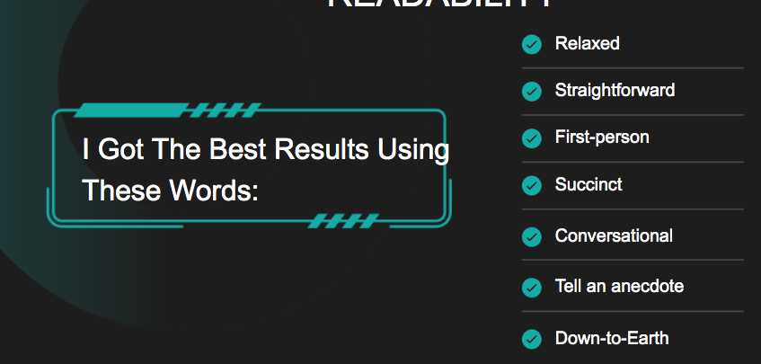 MengSEOCopy's tweet photo. Thanks again @growthkarl, @Charles_SEO &amp; everyone else at SEO Estonia for watching my Chat-GPT presentation. I wanna share this slide, bc a few people asked me for it. These are the best words to EDIT Chat-GPT with for a better, less shitty tone. Generate first, then edit w/them https://t.co/YGibWMJ2jJ