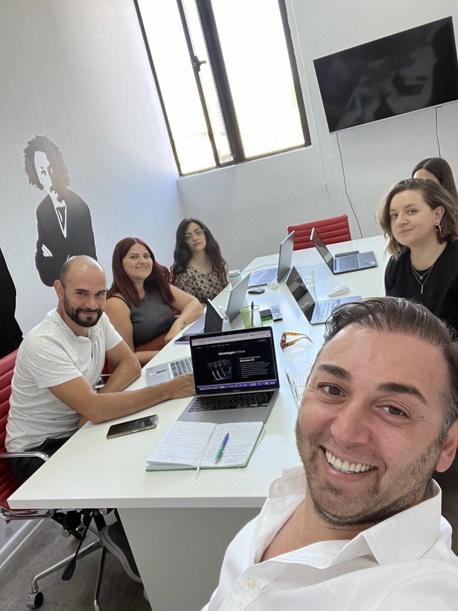 Artashes_Codeex's tweet photo. GM ☀️ Smth cool is cooking 🧑🍳 marketing team 🤩 #VoneGlobal Love my team 🤩 https://t.co/u1nngWq1GB