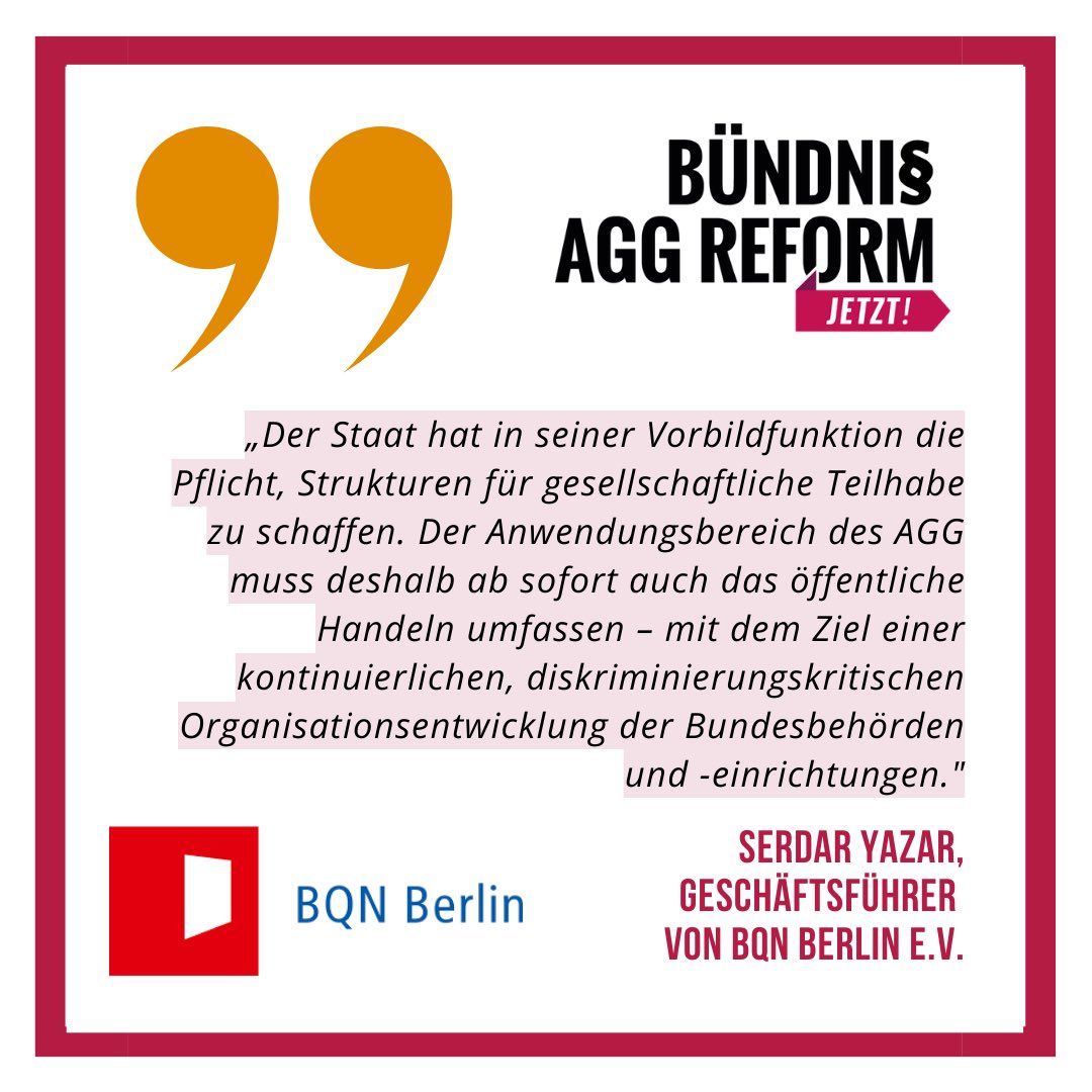 BUG_eV_'s tweet photo. Auch heute teilen wir wieder einen Post, der erklärt wie wichtig eine Reform des Allgemeinen Gleichbehandlungsgesetz ist. 
Vielen Dank an Sigrid Arnade vom deutschen Behindertenrat @dbr_info https://t.co/KHYWx4JZmJ